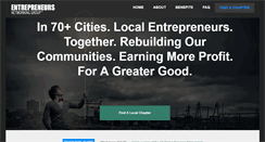 Desktop Screenshot of entrepreneursnetworkinggroup.com